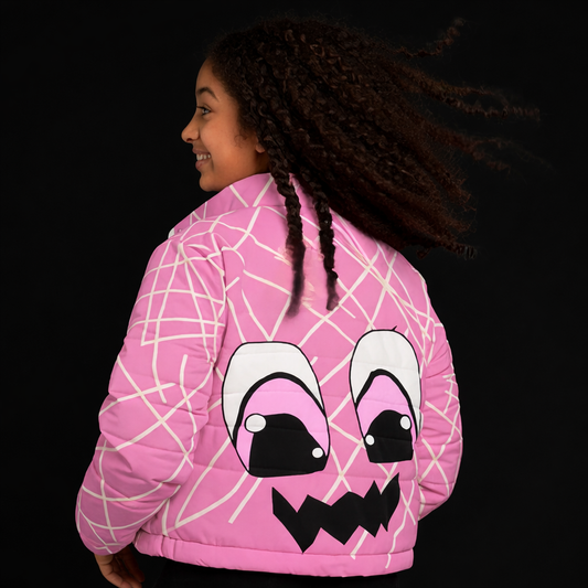 Pink Puffer Jacket
